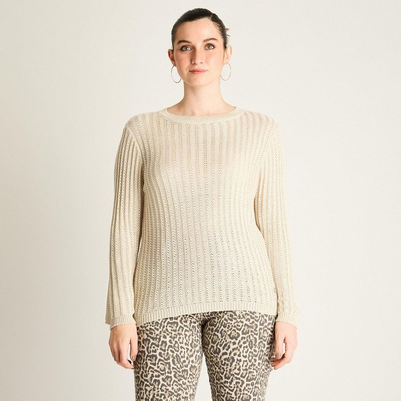 LORENZO DI PONTTI - Sweater Beige Liviano