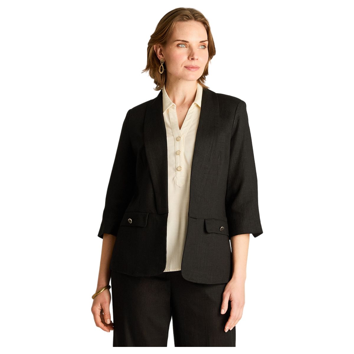 LORENZO DI PONTTI - Blazer Lino Mujer