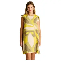 LORENZO DI PONTTI - Vestido Corto Mujer Verde