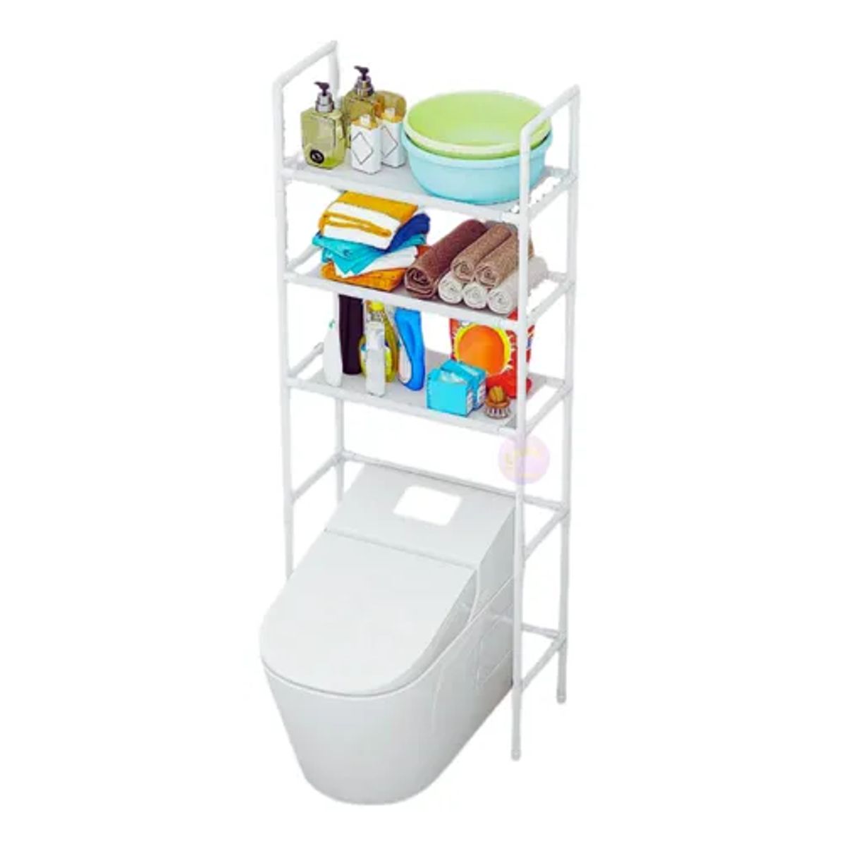GENERICO - Organizador Mueble De Baño 3 Niveles Repisa