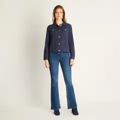 LORENZO DI PONTTI - Chaqueta Mezclilla Azul