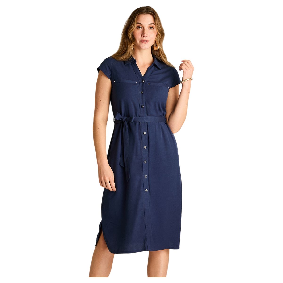 LORENZO DI PONTTI - Vestido Lino Mujer