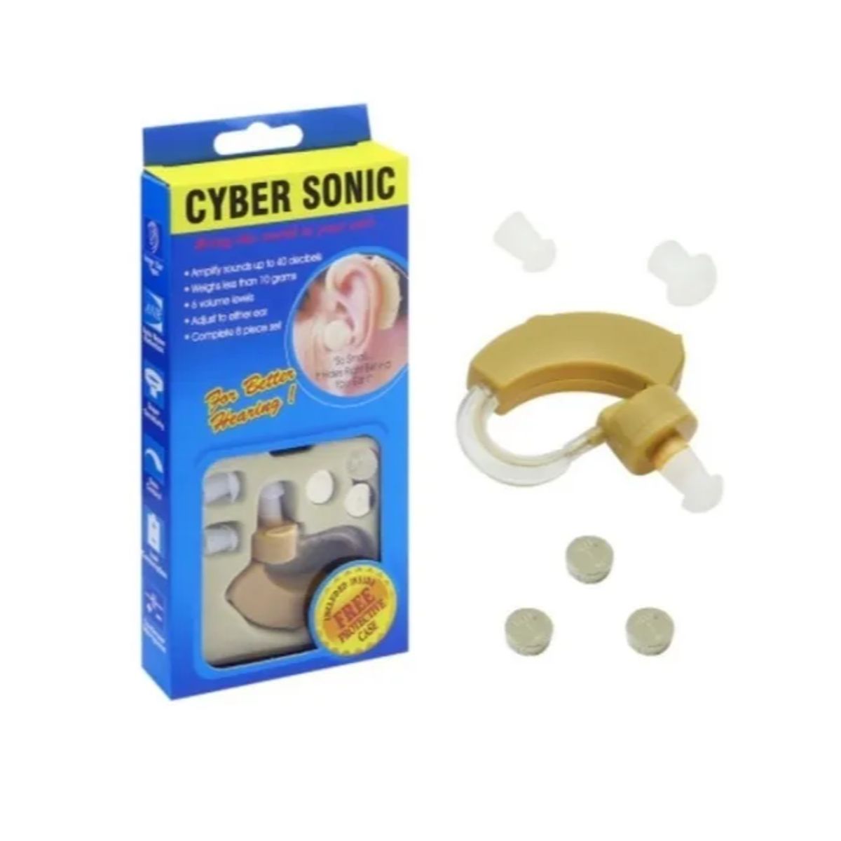 GENERICO - Cyber ear audífonos ortopédicos para sordera