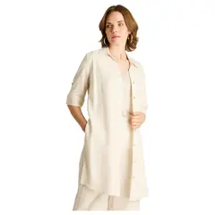 LORENZO DI PONTTI - Blusa Lino Mujer