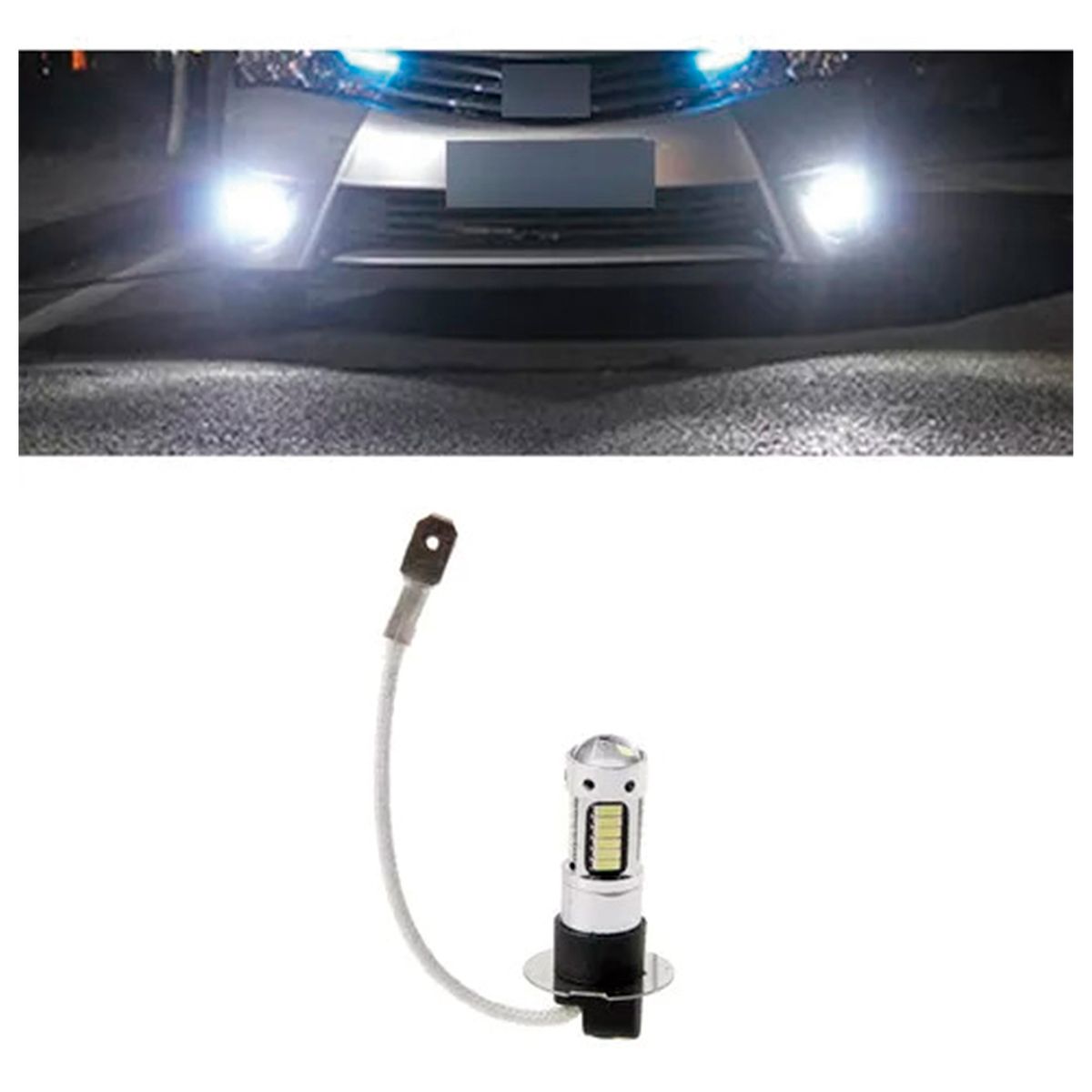 GENERICO - Luz Antiniebla auto Dc12v-h3-4014-30 led