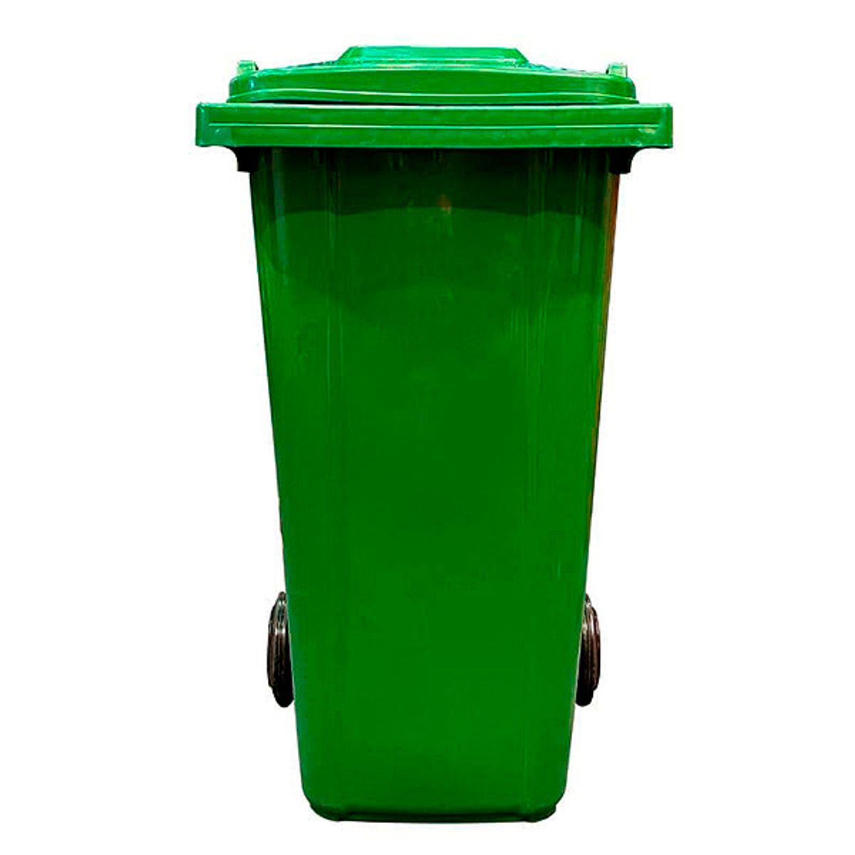 GENERICO - Contenedor de basura Plástico 240 Litros Color Verde