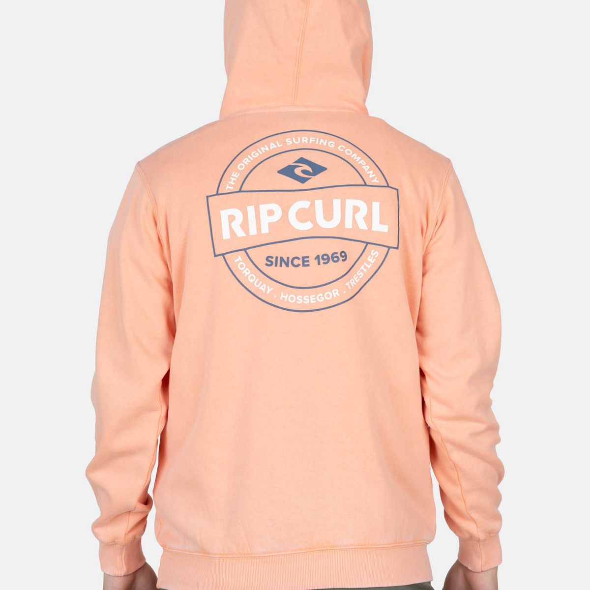 RIP CURL - Poleron Canguro Freeline Naranja Infantil Rip Curl - Naranjo