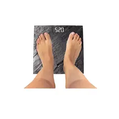 GENERICO - Balanza De Baño Báscula Digital Led Hasta 180kg Color Negro