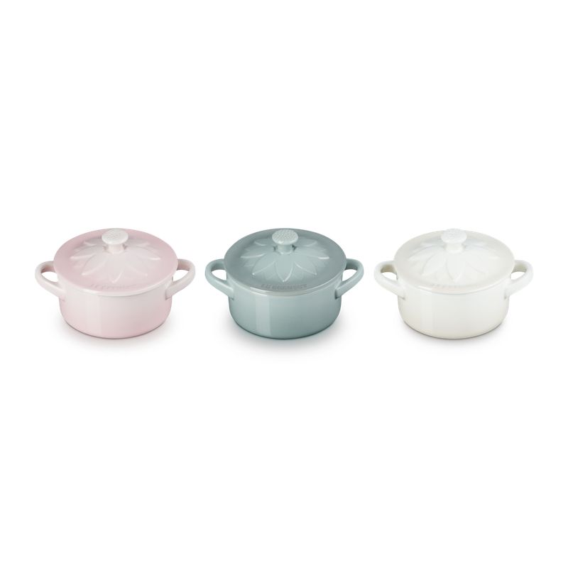 LE CREUSET - Set de 3 Mini Cocotte 10Sunflower Le creuset