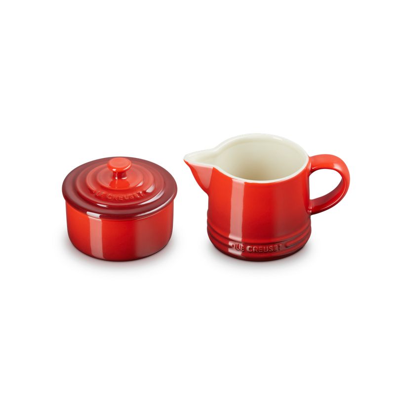 LE CREUSET - Set Lechero + Azucarero Le creuset - Rojo