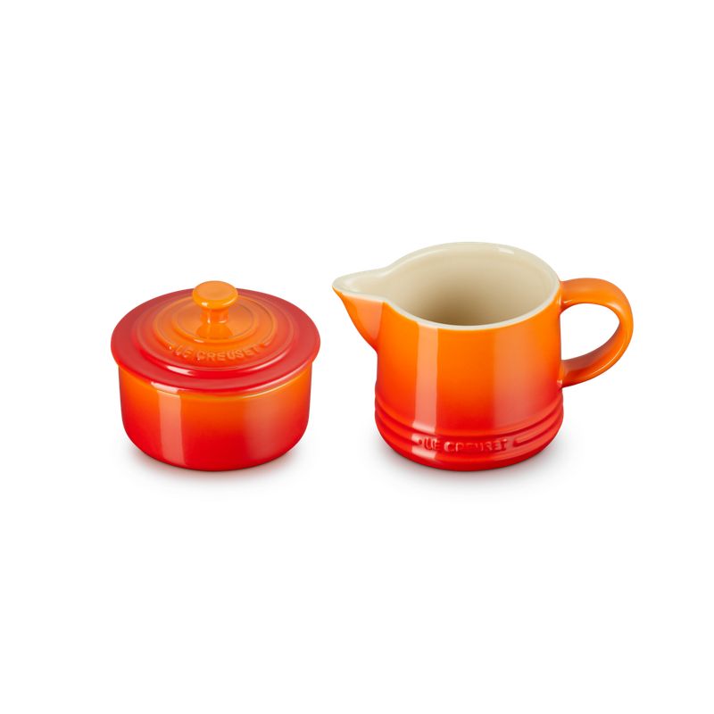LE CREUSET - Set Lechero + Azucarero Le creuset - Naranja