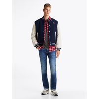 Jeans Scanton De Corte Slim Desteñidos Azul Tommy Jeans