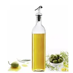 GENERICO - Botella Dispensadora De Aceite Y Vinagre De Vidrio De 500ml