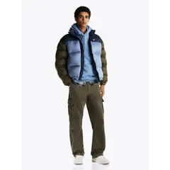 TOMMY HILFIGER - Pantalón Cargo De Algodón Relaxed Fit Verde Tommy Jeans