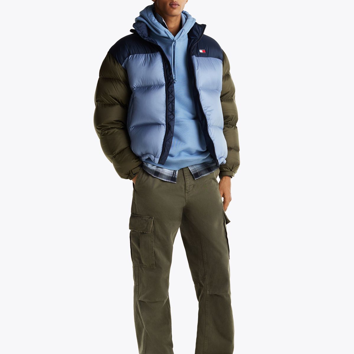 TOMMY HILFIGER - Pantalón Cargo De Algodón Relaxed Fit Verde Tommy Jeans