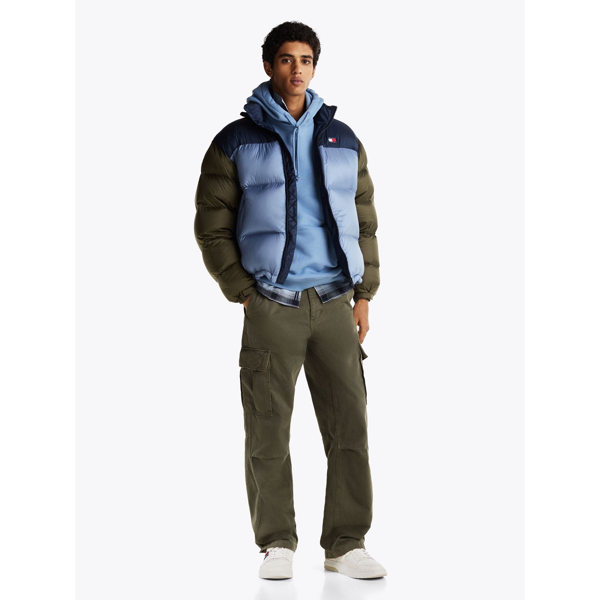 TOMMY HILFIGER - Pantalón Cargo De Algodón Relaxed Fit Verde Tommy Jeans