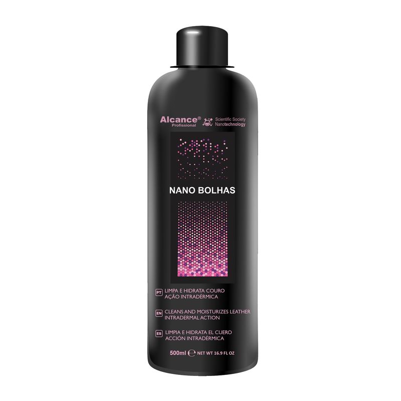 ALCANCE - NANO BOLHAS - Limpia e Hidrata cueros - 500ml