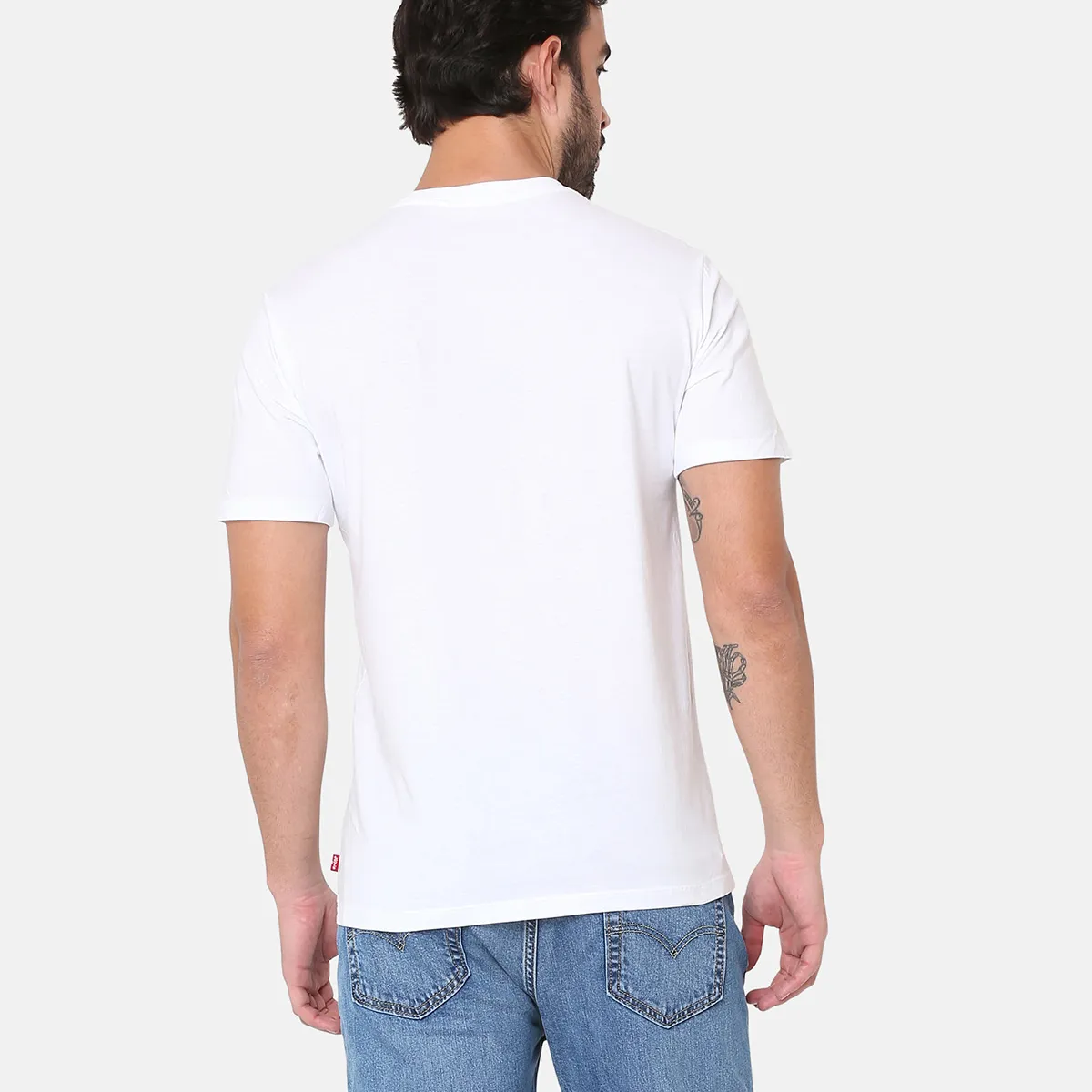 LEVIS - Polera Hombre Classic Tee Blanco Levis