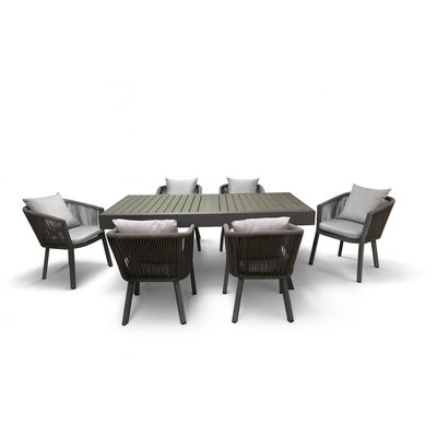 Imagen 2 del producto Juego de Comedor Extensible Mallorca para Jardín y Terraza