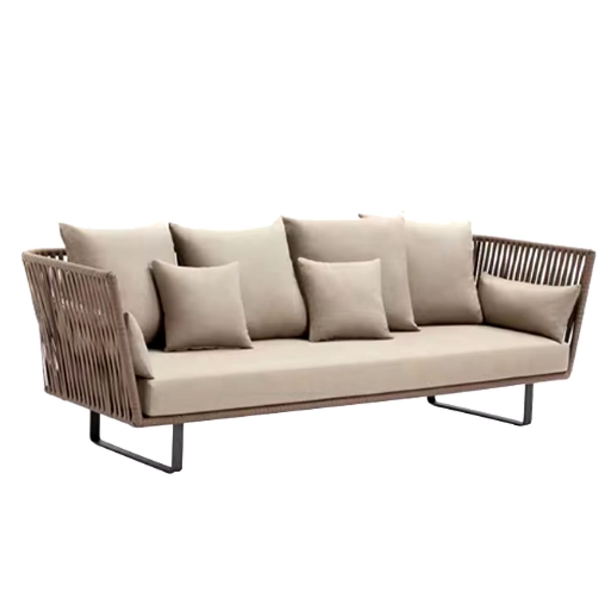MODRA - Sofá Málaga Living Exterior para Terraza y Jardín