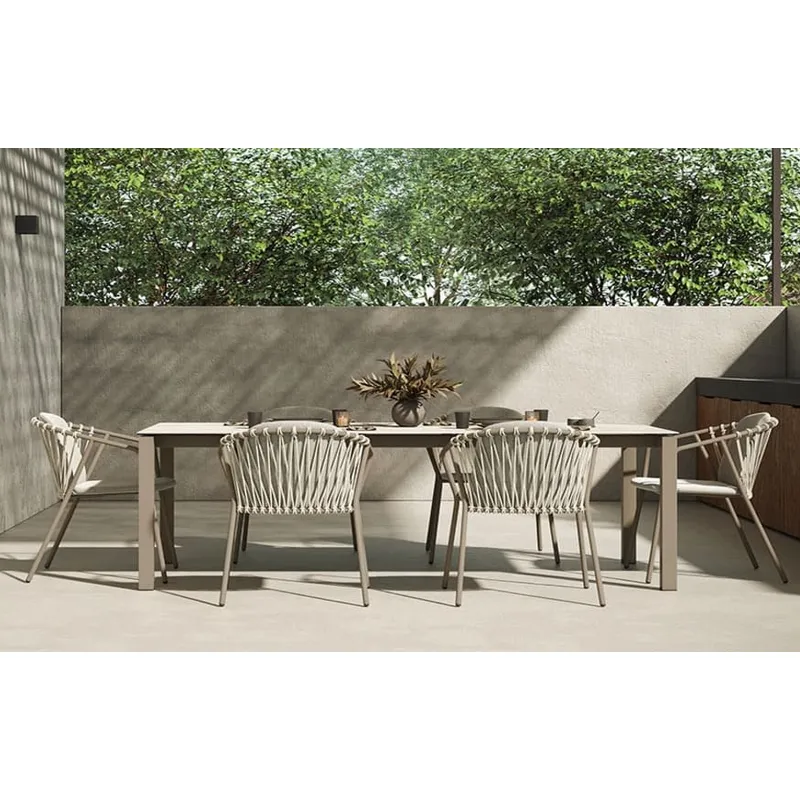 GENERICO - Juego Comedor Exterior para Terraza y Jardín
