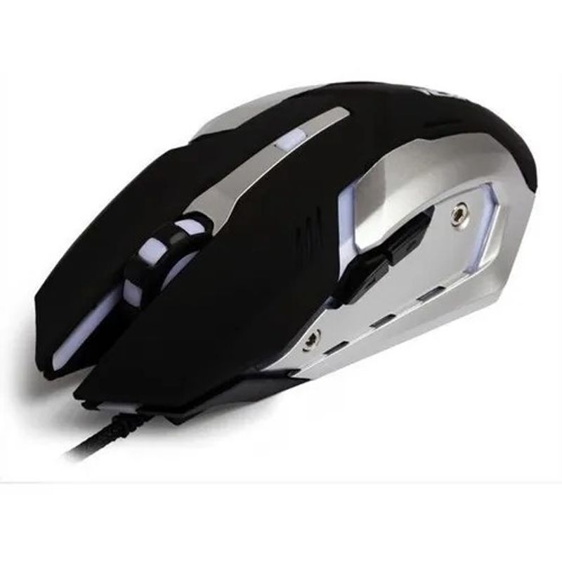 NJOY TECH - MOUSE GAMER 6 BOTONES 2400DPI LED BLACK INFERNO