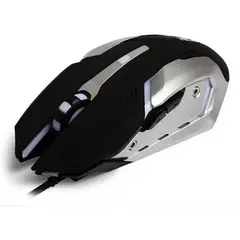 NJOY TECH - MOUSE GAMER 6 BOTONES 2400DPI LED BLACK INFERNO