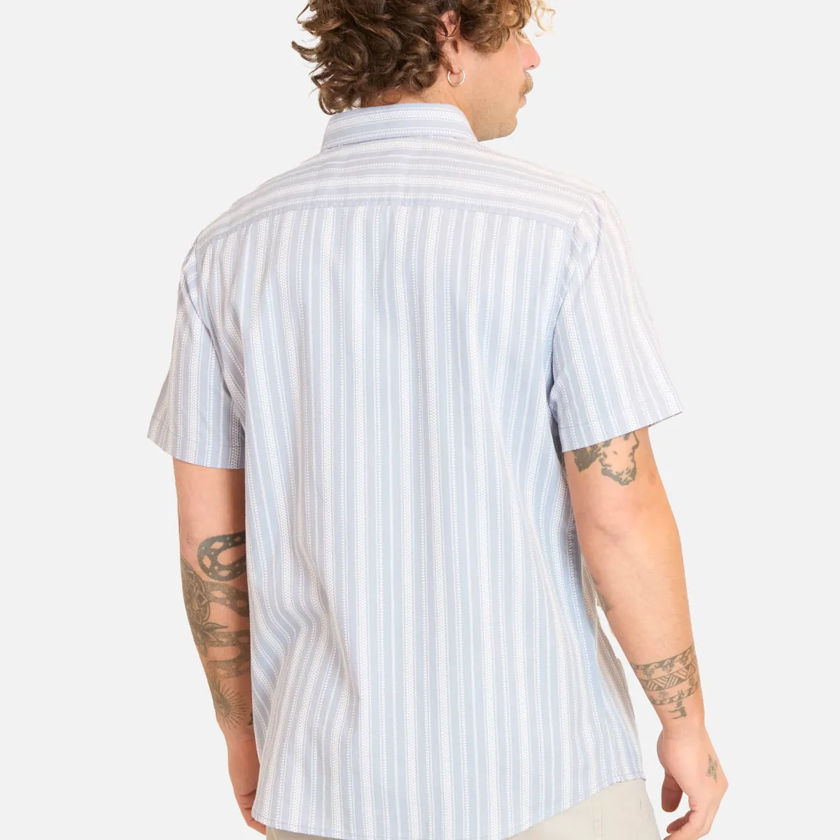 MAUI AND SONS - Camisa MC Lohai Celeste Hombre Maui And Sons - Celeste