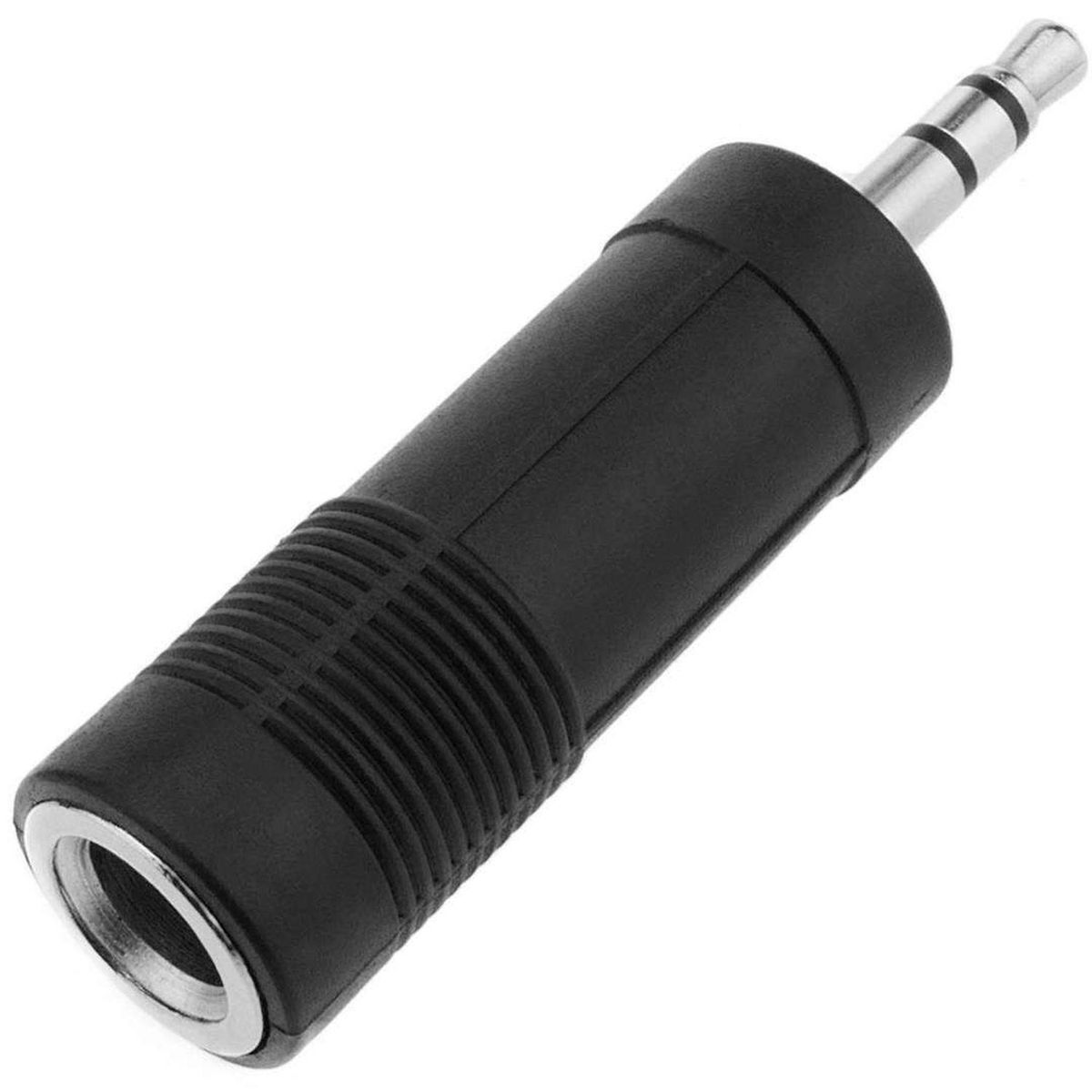 GEN - Adaptador Audio 6.3 Hembra 3.5 Macho Plug Estereo Jack 6.5