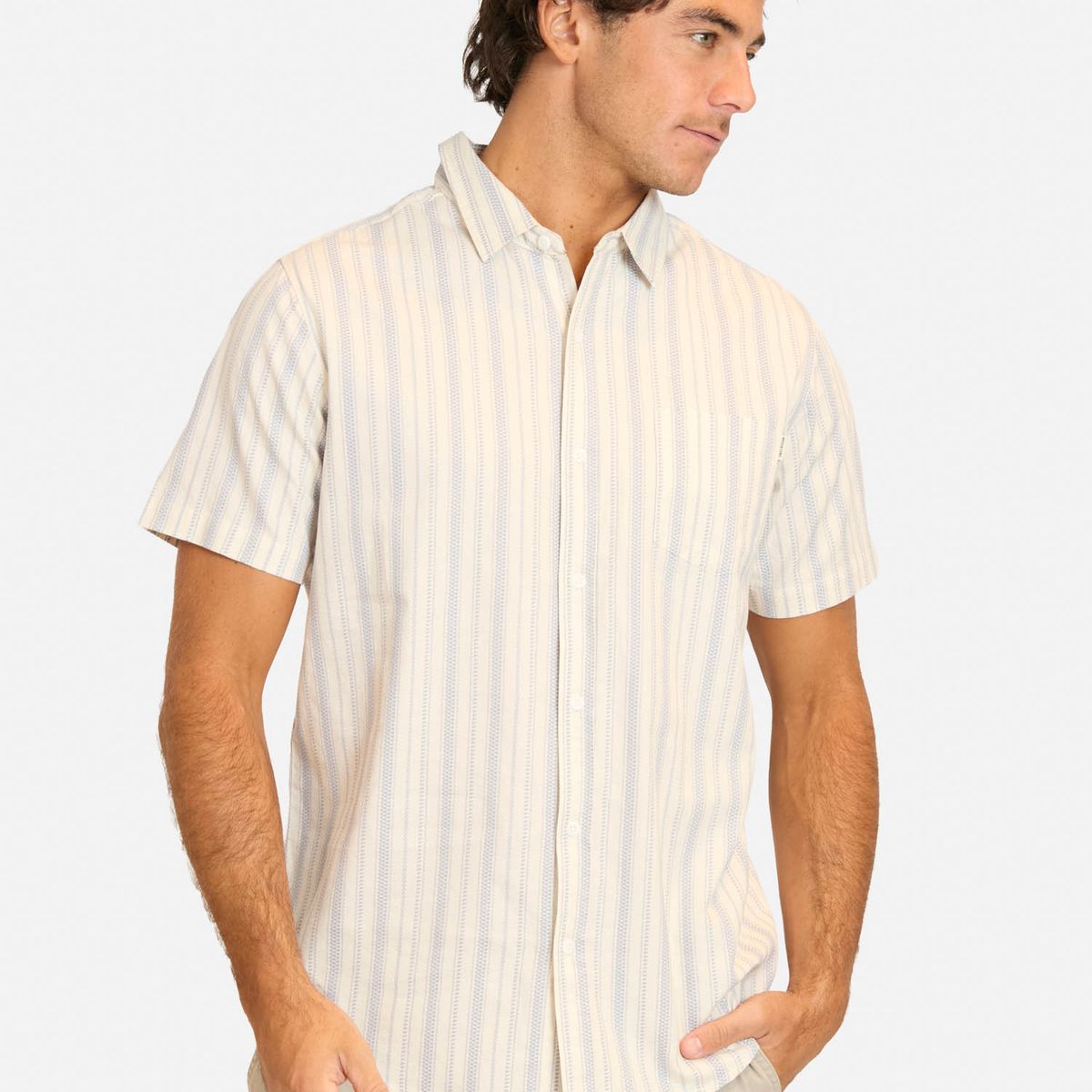 MAUI AND SONS - Camisa MC Lohai Beige Hombre Maui And Sons - Beige