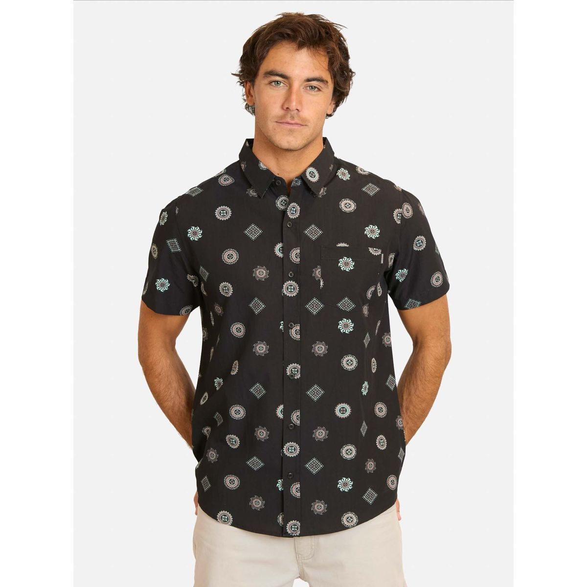 MAUI AND SONS - Camisa MC Tohani Multicolor Hombre Maui And Sons - Multicolor