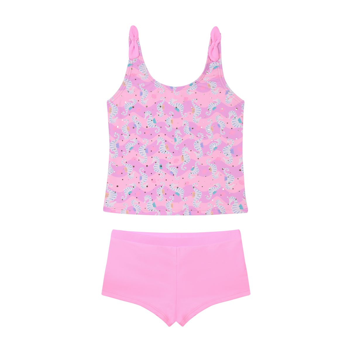 H2O WEAR - Traje de Baño Niña Tankini UV50  H2o Wear Rosado - Rosa