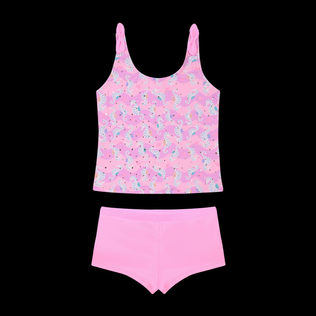H2O WEAR - Traje de Baño Niña Tankini UV50  H2o Wear Rosado - Rosa