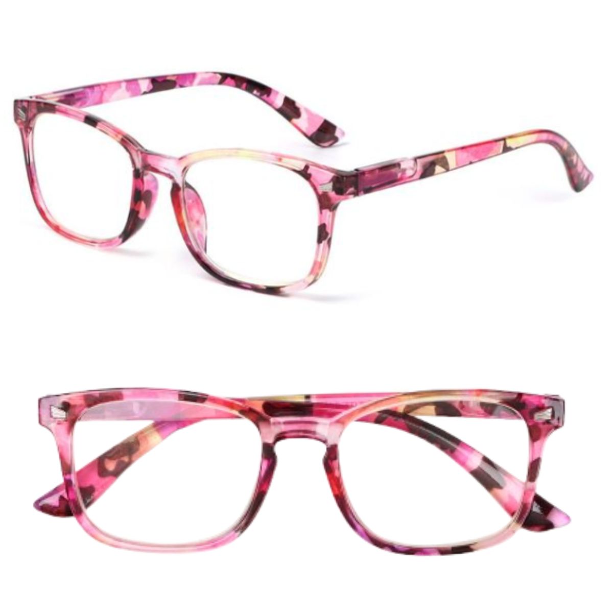 JM - Set 2 Lentes Ópticos 1.50 Anteojos Graduados Presbicia De Lectura Pack V4