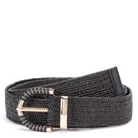 Cinturon - ancho 35mm - - Negro