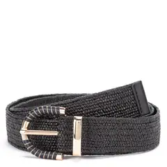 GACEL - Cinturon - ancho 35mm - - Negro