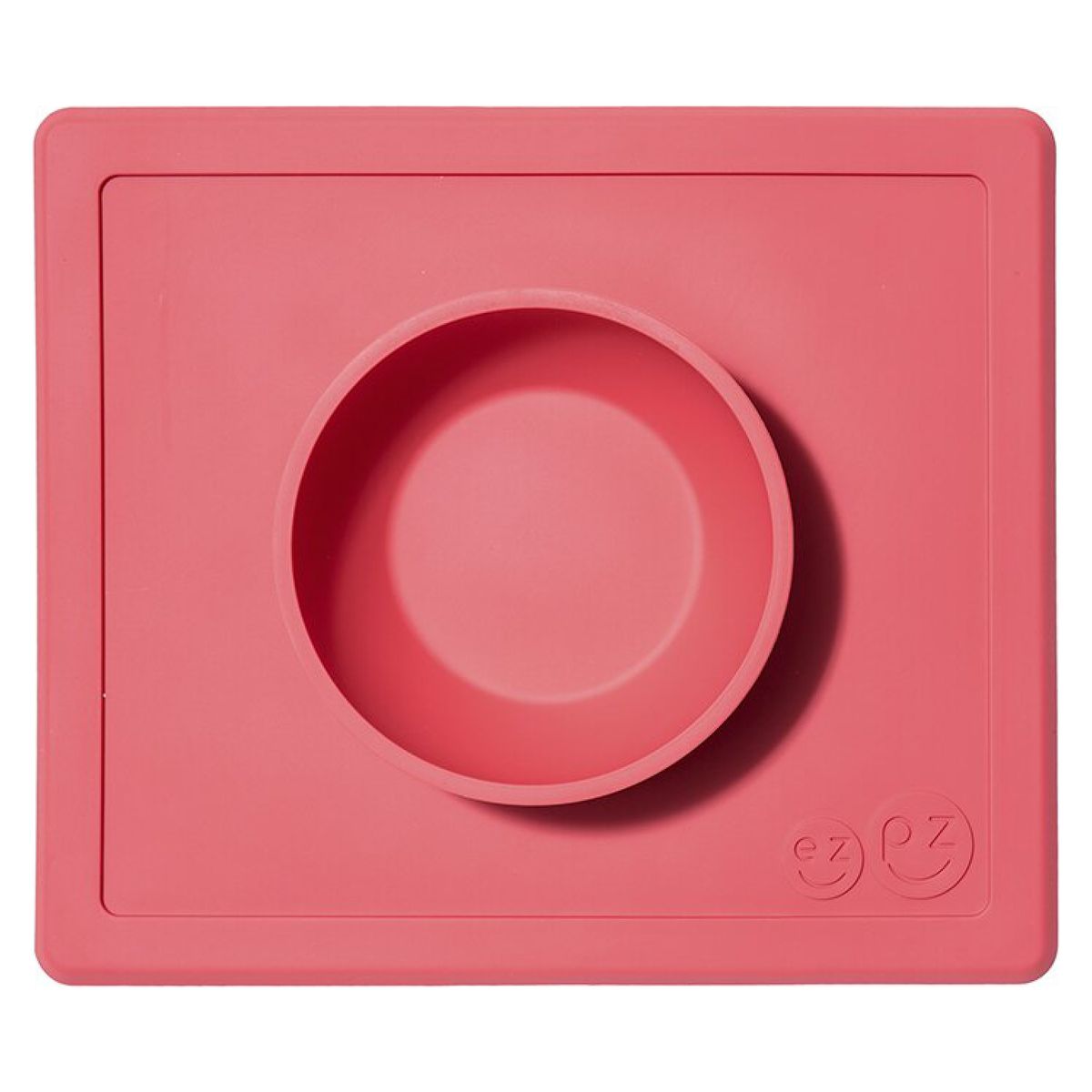 EZPZ - INDIVIDUAL  PLATO EZPZ HAPPY BOWL CORAL