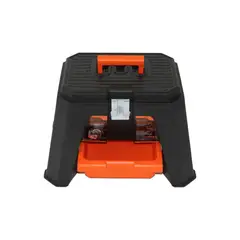 TACTIX - Piso Tipo Caja Organizadora Con Cajon Negro