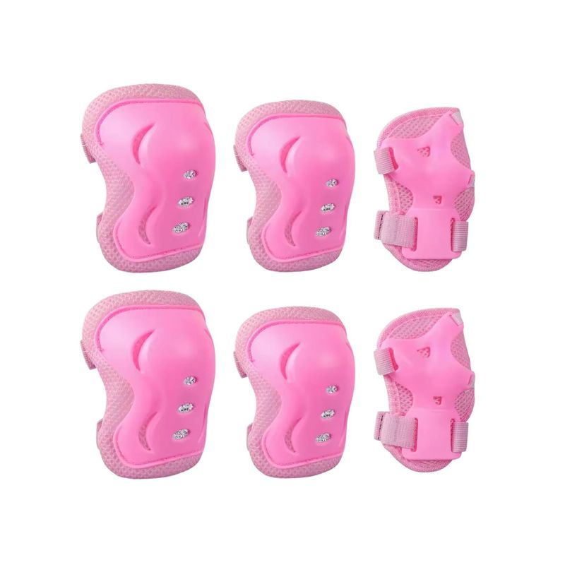 FOUR - Set de Protecciones Niña - Coderas + Rodilleras + Muñequeras