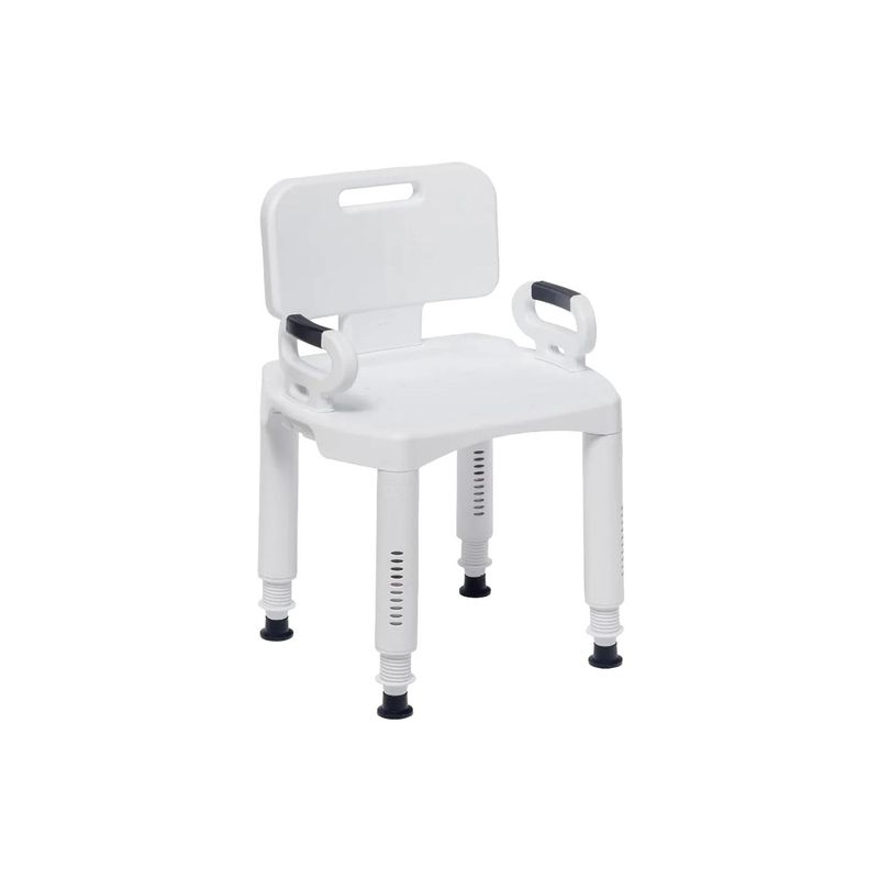 GLOMED - Silla De Ducha Con Altura Regulable