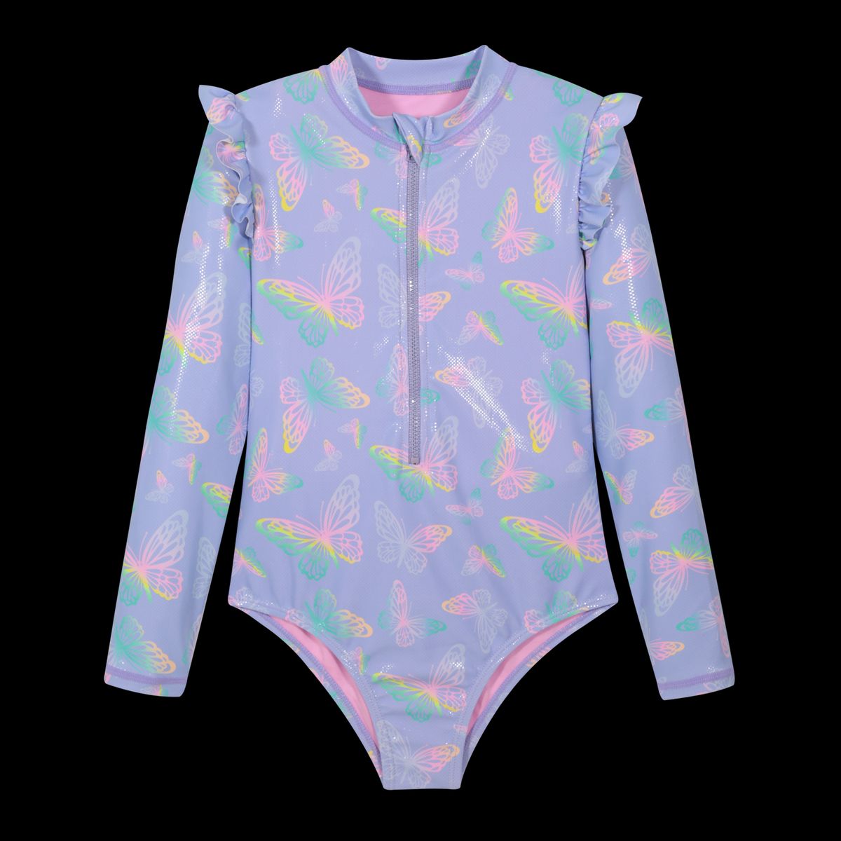 H2O WEAR - Traje de Baño Niña UV50 MLarga H2O Wear Lila - Lila