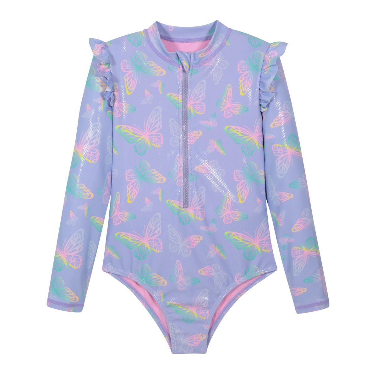 H2O WEAR - Traje de Baño Niña UV50 MLarga H2O Wear Lila - Lila