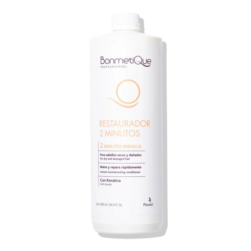 GENERICO - Restaurador Capilar 2 Minutos 900ml Bonmetique