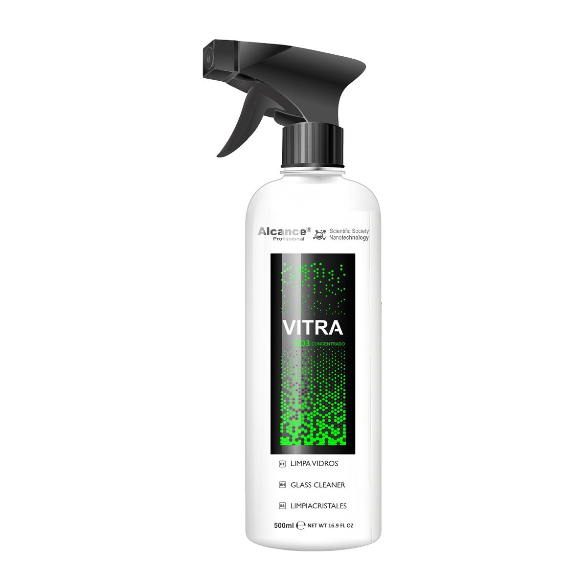 ALCANCE - VITRA SIO3 -  Limpiador de Vidrios - 500ml