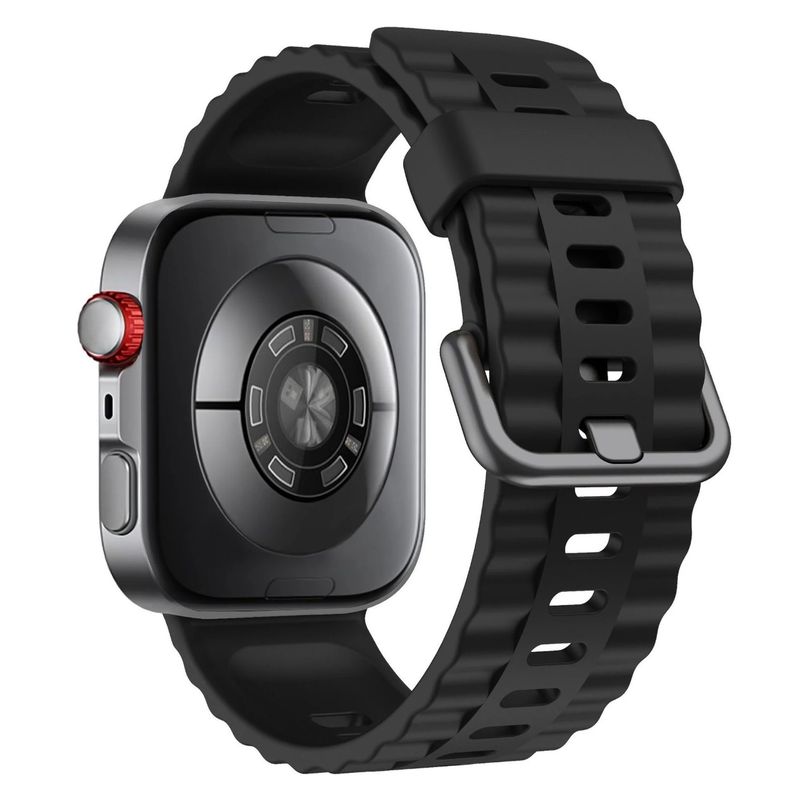 GENERICO - Correa Silicona Para Huawei Fit 4 Pro Negro