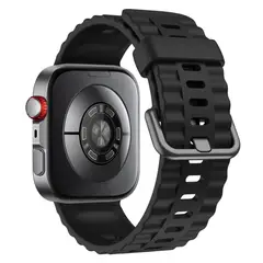 GENERICO - Correa Silicona Para Huawei Fit 4 Pro Negro