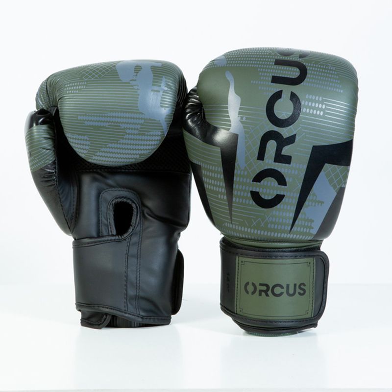 ORCUS - GUANTES DE BOXEO VANTH EDITION ORCUS VERDE CAMO 14 ONZAS