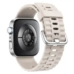 GENERICO - Correa Silicona Para Huawei Fit 4 Pro Beige