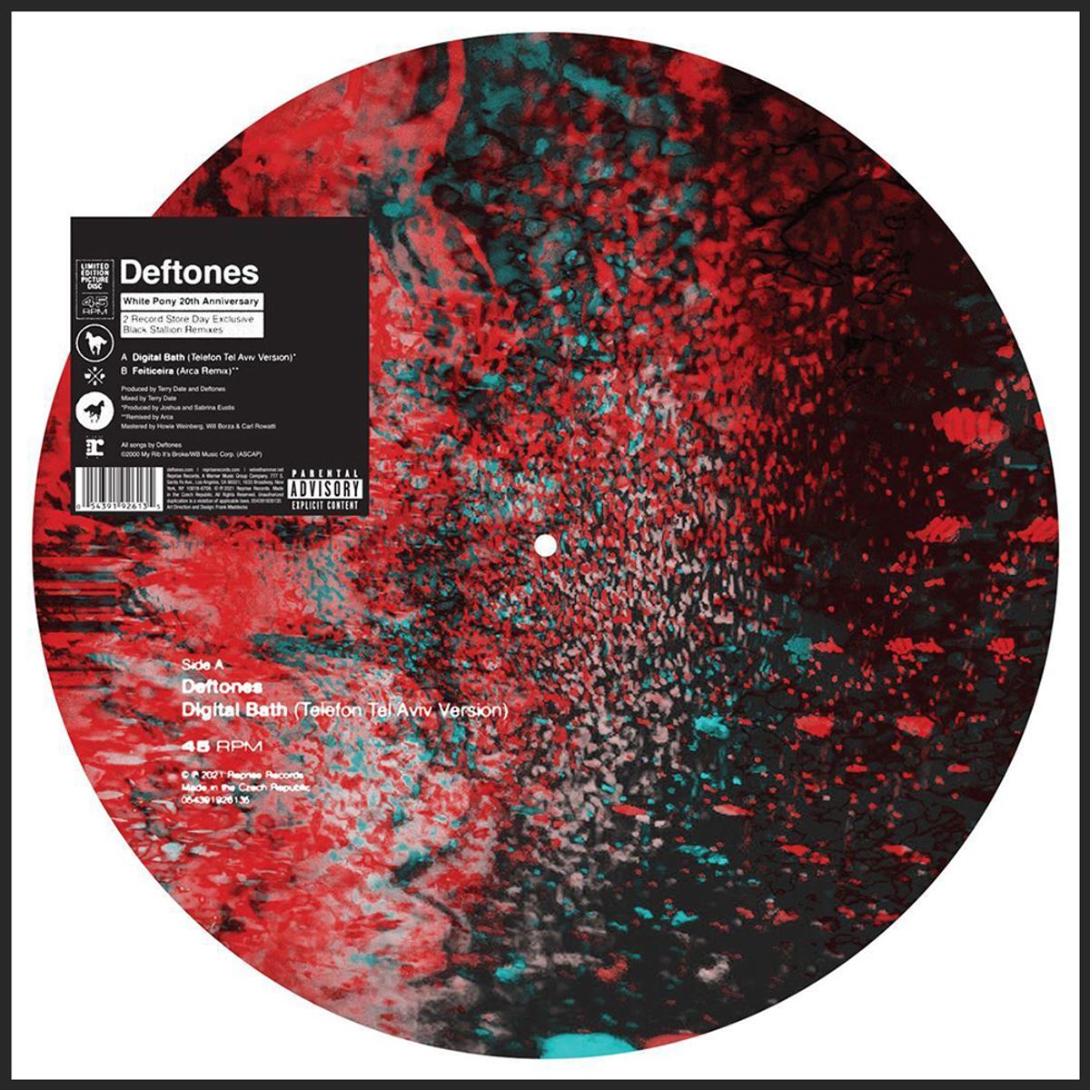 REPRISE RECORDS - Deftones -Digital Bath  Feiticeira RSD- Vinilo Picture Disc