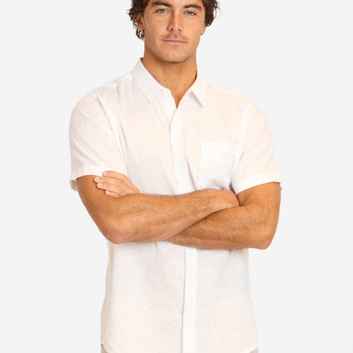 MAUI AND SONS - Camisa MC Kairu Blanco Hombre Maui And Sons - Blanco